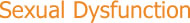 Sexual Dysfunction